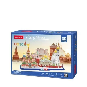 3d puzzle “atracții turistice în moscova”, 204 elemente Thumbnail 4