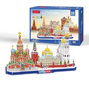 3d puzzle “atracții turistice în moscova”, 204 elemente Thumbnail 2
