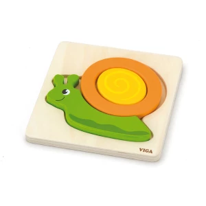 Mini puzzle cu diferite forme &quot;Melc&quot;