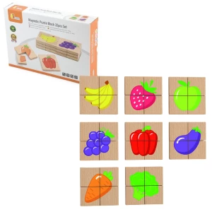 Puzzle-uri magnetice &quot;Fructe&quot; 32 elem.