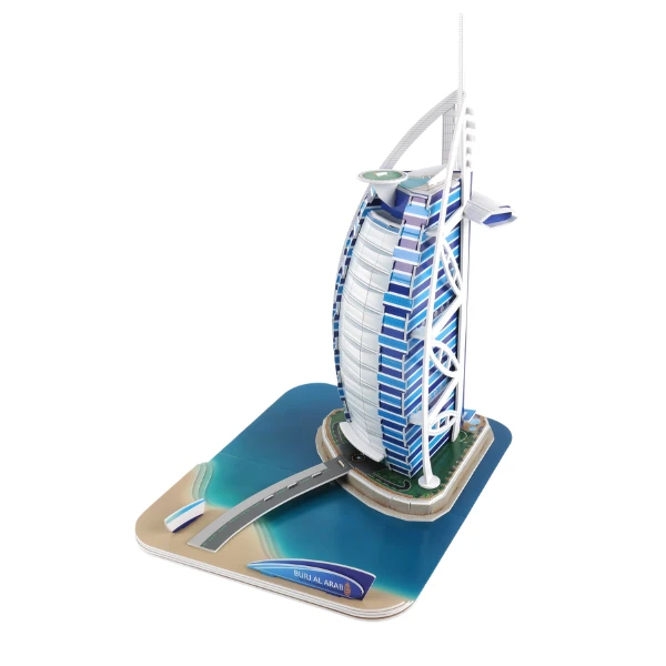 3d puzzle  „burj al-arab”, 46 elemente 4