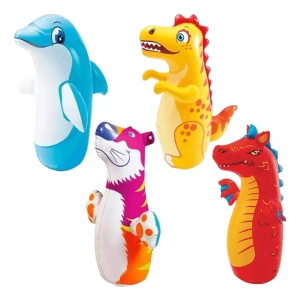 INTEX Mini boppers jucărie gonflabilă &quot;Animal&quot; 3 modele, 3+