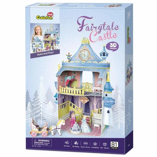 3d puzzle “castel de basm”, 81 elemente 3