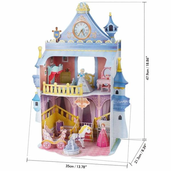 3d puzzle “castel de basm”, 81 elemente 4