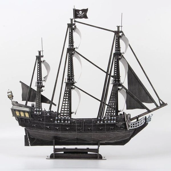 3d puzzle corabie de pirați “răzbunarea reginei anne”, 328 elemente 3