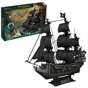3d puzzle corabie de pirați “răzbunarea reginei anne”, 328 elemente