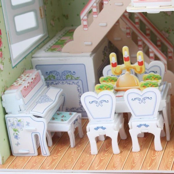 3d пазл “кукольный домик мечты”, 160 элементов 5