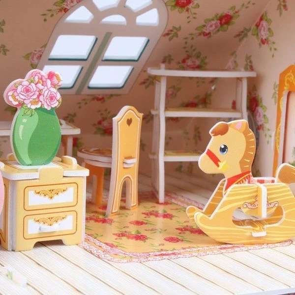 3d пазл “кукольный домик мечты”, 160 элементов 8
