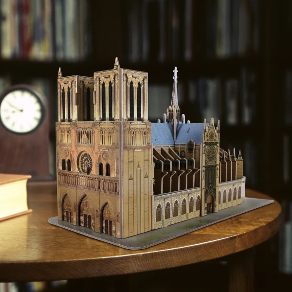 3d puzzle "catedrala notre dame", 53 elemente 7