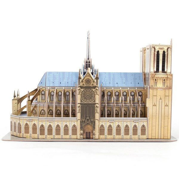 3d puzzle "catedrala notre dame", 53 elemente 2