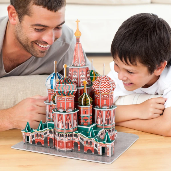 3d puzzle „catedrala sf. vasile”, 92 elemente 6