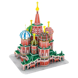 3d puzzle „catedrala sf. vasile”, 92 elemente Thumbnail 2