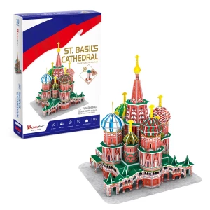 3D puzzle „Catedrala Sf. Vasile”, 92 elemente