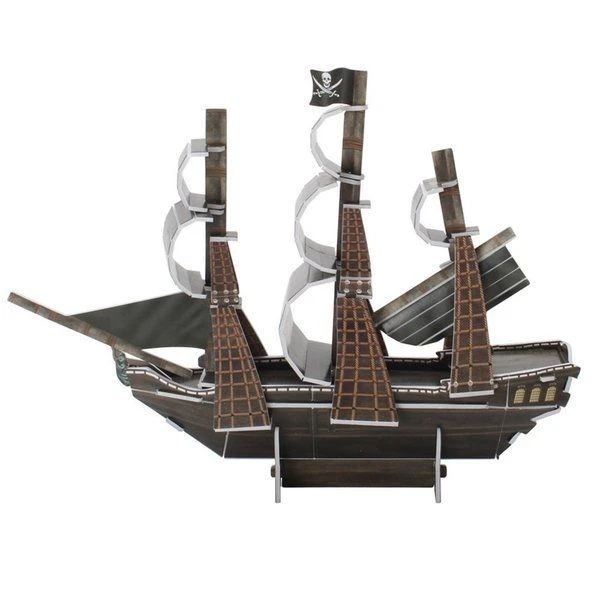 3d puzzle mini-corabie de pirați “răzbunarea reginei ana”, 24 elemente 2