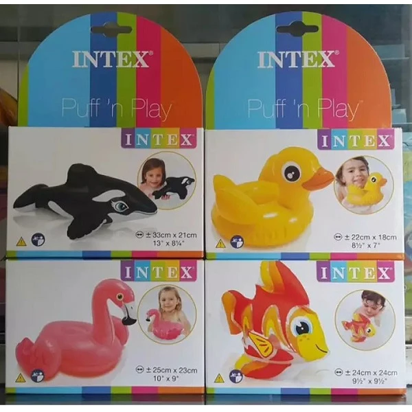 Intex надувная игрушка для бассейна или ванны, 2+, 4 модели 3