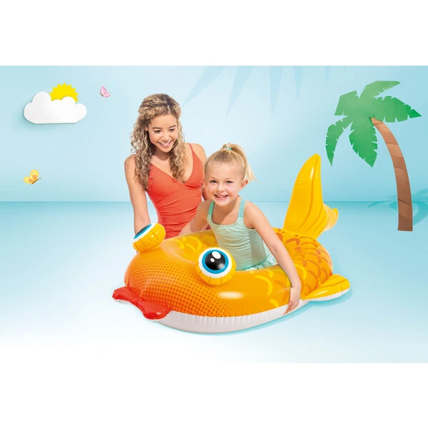 Intex детская надувная лодка со спинкой, до 27 кг, 3-6 лет, 3 модели, 10