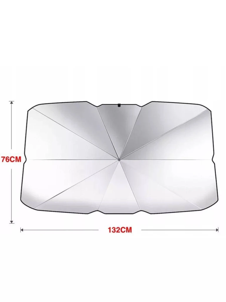 Parasolar tip umbrela pentru masina ,parbriz 140x79 cm 4