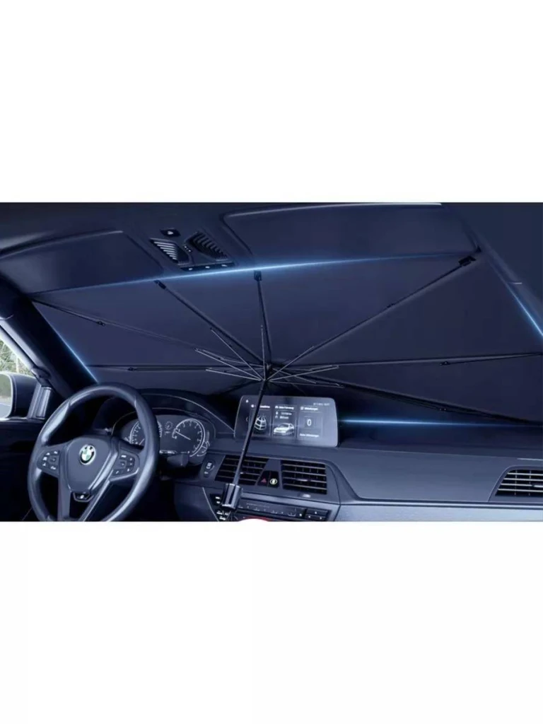 Parasolar tip umbrela pentru masina ,parbriz 140x79 cm 10