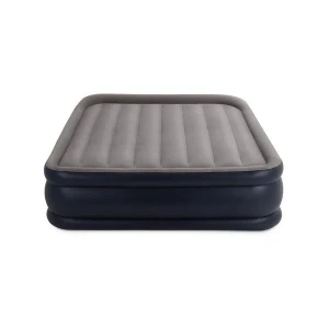 Intex pat gonflabil “velur deluxe” 152x203x42 cm cu tetieră și pompă încorporată 220v, până la 272 kg Thumbnail 2