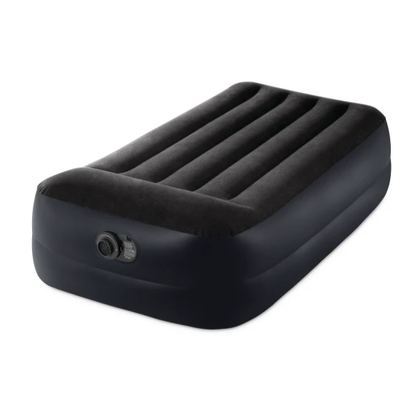 Intex saltea gonflabilă “velur pillow” 99х191х42cm cu tetieră și pompă încorporată 220v, până la 136 kg 5
