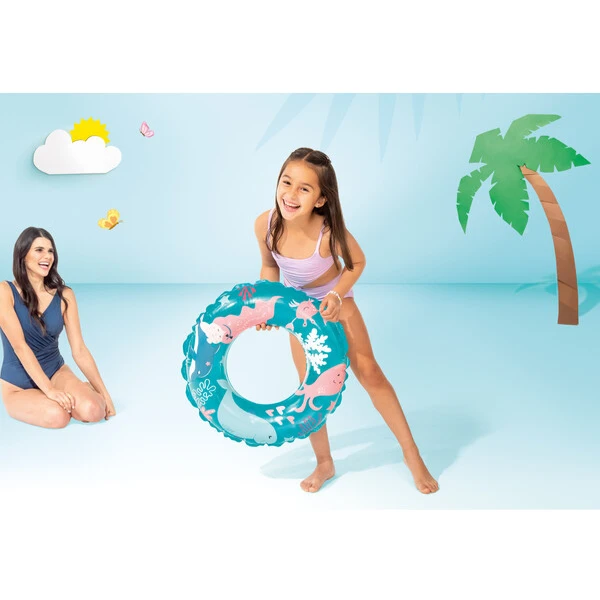 Intex cerc gonflabil d 61 cm "recifele din ocean", 6-10 ani, 3 modele 5