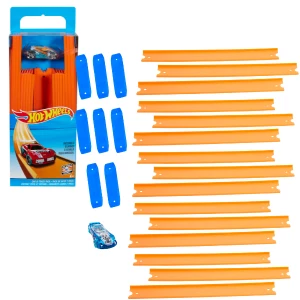 Hot Wheels Набор дополнительных дорожек трека с базовой машинкой
