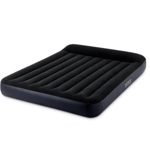 Intex saltea gonflabilă “velur classic” 183x203x25 cm cu tetieră, până la 272 kg