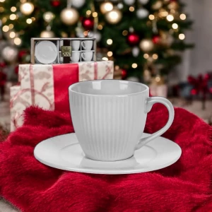 SET CESTI CU FARFURIE CAFEA 12 PIESE (MTH-FD-K006(01))