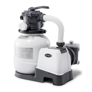 Intex песочный фильтр-насос “krystal clear sx2100”, резервуар для песка 23 кг, производительность 7900 л/час Thumbnail 2