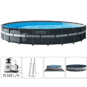 Intex piscină ultra xtr frame 732х132cm, 47241l, cadru metalic Thumbnail 11