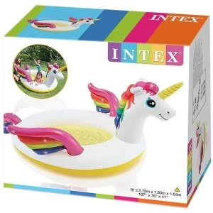 Intex piscină gonflabilă pentru copii “unicorn fermecat” 272x193x104  cm, 335 l, 2+ Thumbnail 3