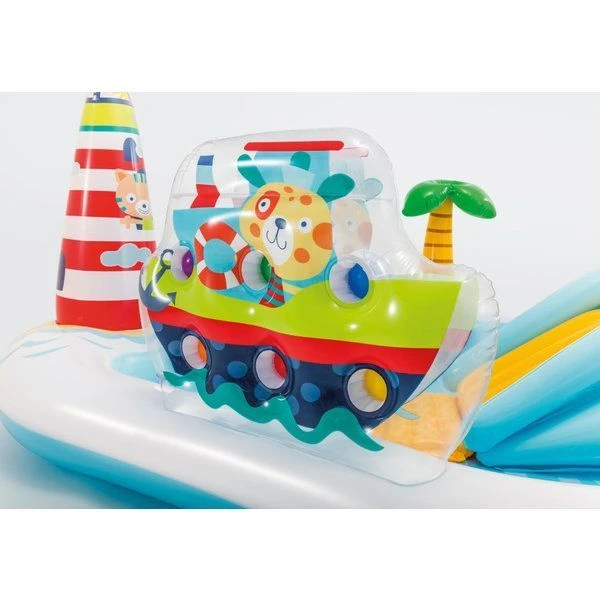 Intex надувной игровой центр “рыбалка” 218x188x99 см, 182л, до 81кг, 2+ 4