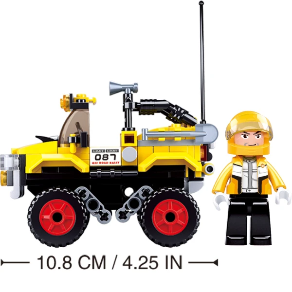 Set de construcție „suv”, 149 elem. 5