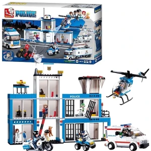 Set de construcție ”sediul poliției”, 606 elem.