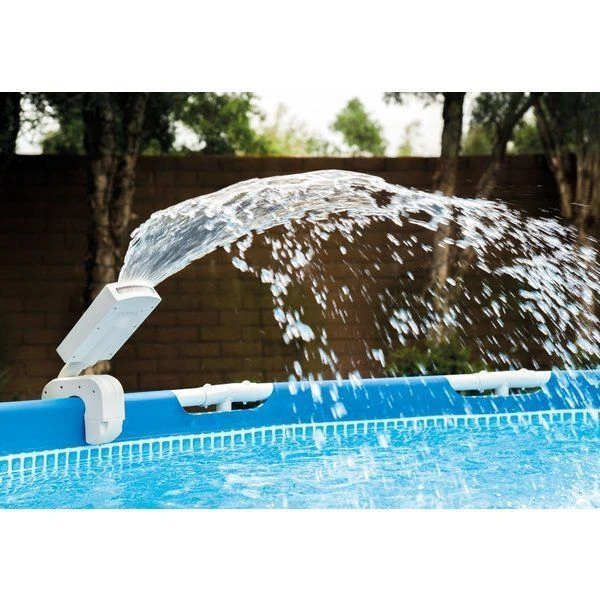 Intex pulverizator iluminat cu led-uri pentru piscine cu cadru metalic 4