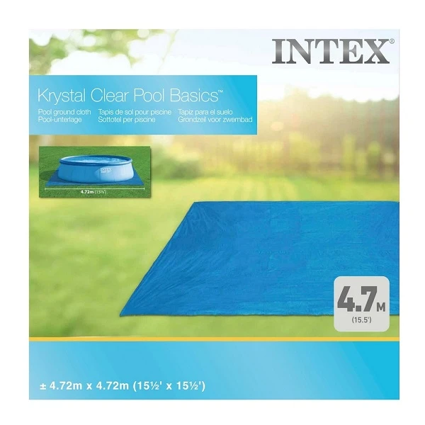 Intex подстилка под бассейн 472х472 см, для бассейнов д 244/305/366/457см 6