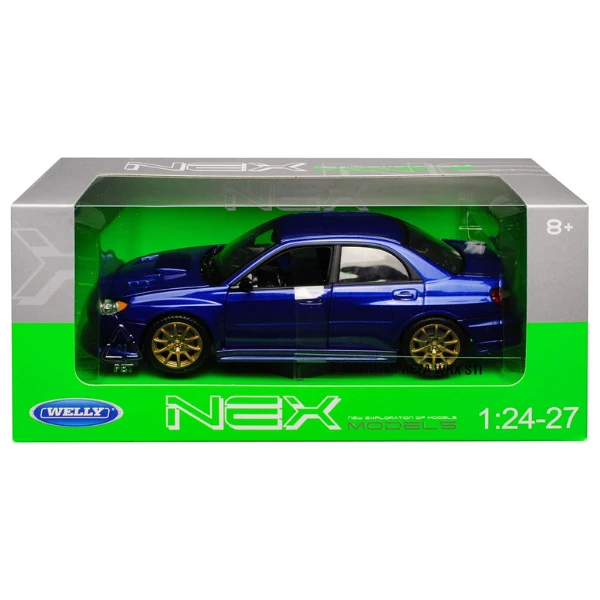 Коллекционный автомобиль subaru impreza 1:24 welly 3