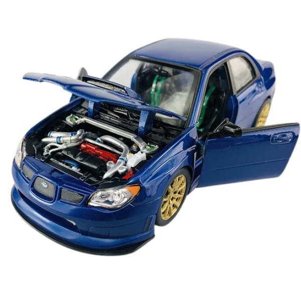 Коллекционный автомобиль subaru impreza 1:24 welly 5