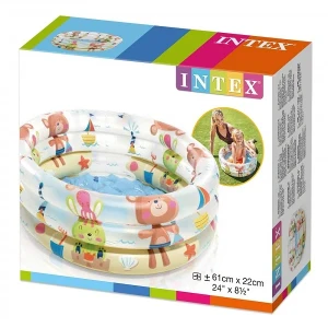 Intex детский надувной бассейн “друзья дино” 61×22 см, 28 л, 1-3 лет Thumbnail 5