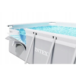 Intex piscină prism frame rectangular 488x244x107cm, 10874l, cadru metalic Thumbnail 5