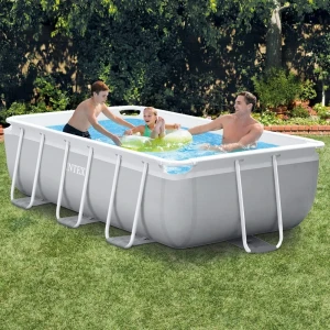 Intex бассейн prism frame rectangular 300x175x80 см, 3539л, металлический каркас Thumbnail 2