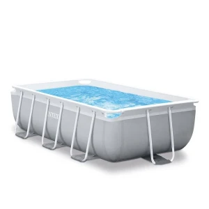 Intex бассейн prism frame rectangular 300x175x80 см, 3539л, металлический каркас Thumbnail 8