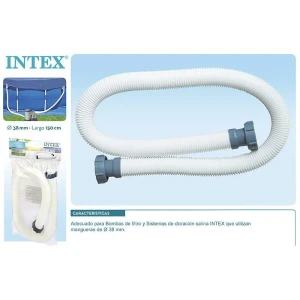 Intex соединительный шланг 38мм х 150 см для фильтров, хлоргенераторов, вакуумных очистителей Thumbnail 3