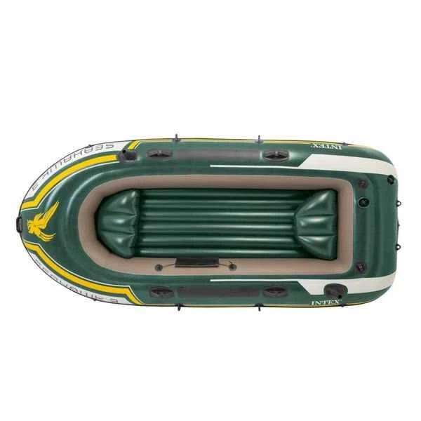 Intex надувная лодка “seahawk 3” с веслами и насосом, 295x137x43 см, до 360 кг 4