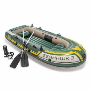 Intex barca gonflabilă “seahawk 3” cu vâsle și pompă, 295x137x43 cm, până la 360 kg
