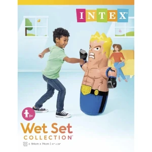 Intex мини бопперс надувная игрушка-неваляшка "боксер" и "борец", 2 вида, 3+ Thumbnail 3