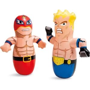 INTEX Mini boppers jucărie gonflabilă &quot;Boxer&quot; și &quot;Luptător&quot;, 2 modele, 3+