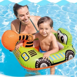 Intex детский надувной круг с вырезами для ног 84х58 см, до 15кг, 1-2 года, 3 модели Thumbnail 16