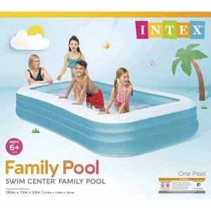 Intex семейный надувной бассейн 305x183x56 см, 1050 л, 6+ Thumbnail 3