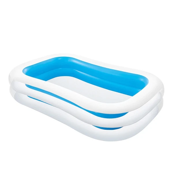Intex семейный надувной бассейн 262x175x56 см, 770 л, 6+ 5